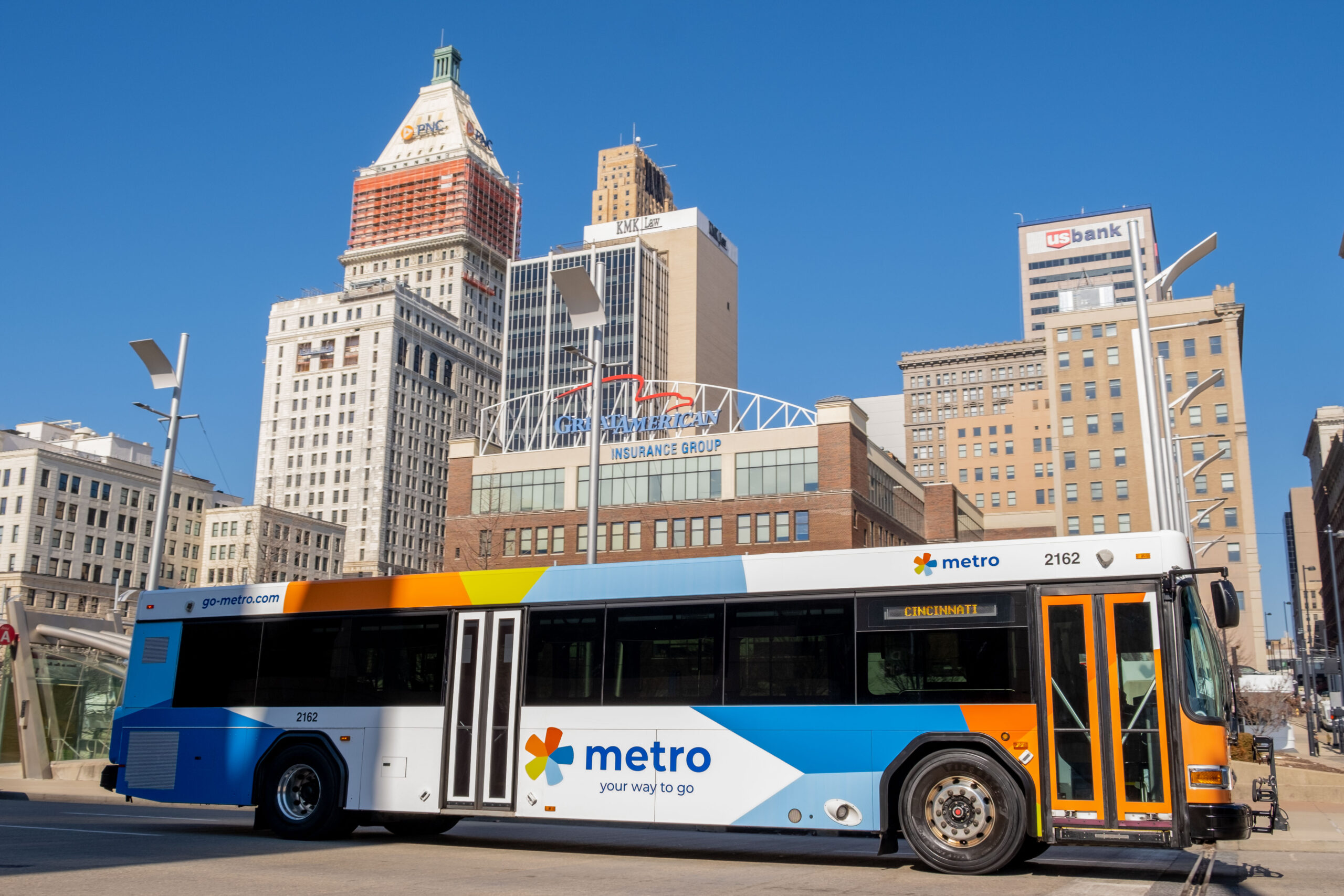 Cincinnati Metro Awarded $2.8 Million In Grants For Four Projects