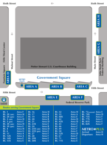 diagram of the station