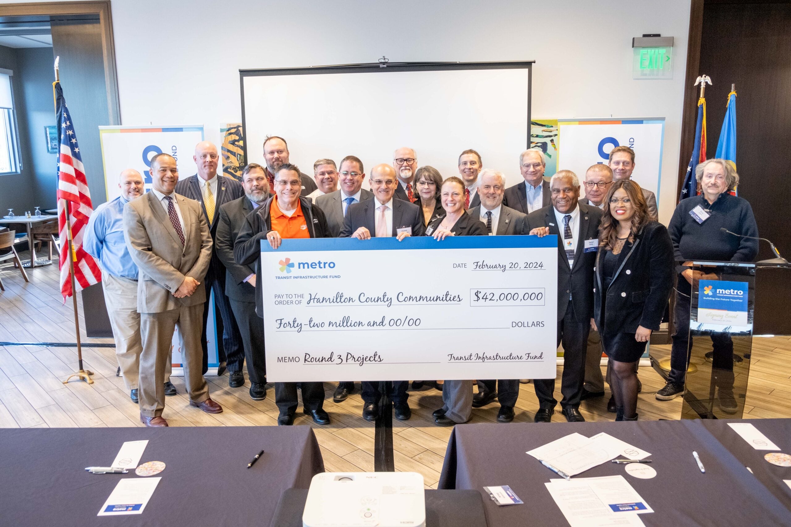 Metro Awards $27.8M During Transit Infrastructure Funds Grant Celebration