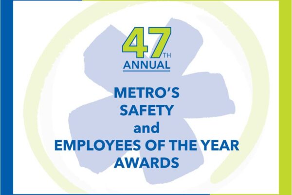 Metro's safety and employees of the year awards