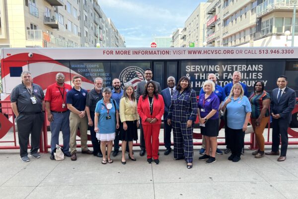 Veteran Appreciation day 2024 with buses