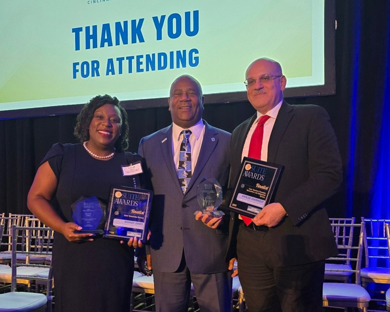 Three Metro Executives Honored with Top Regional Awards