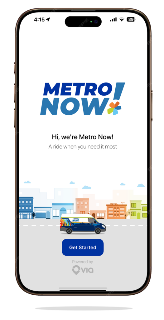 Metro Now phone app